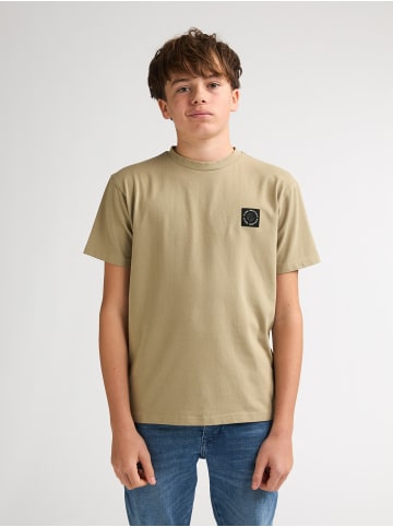 Petrol Industries T-Shirt mit Grafik-Rückenprint Serape in Orange