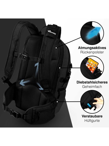 Valkental Valkental Explorer V22 Rucksack - Schwarz