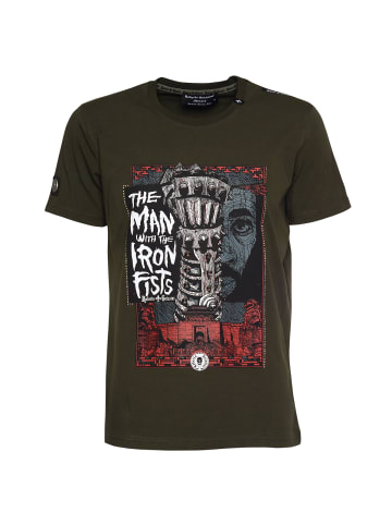Roberto Geissini Iron Fist T-Shirt Khaki Unisex
