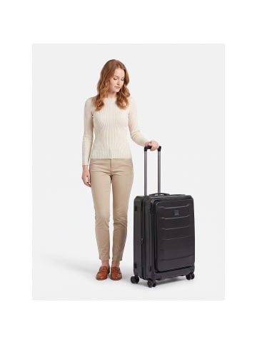 Stratic Phoenix 4 Rollen Trolley M 65 cm mit Dehnfalte in black