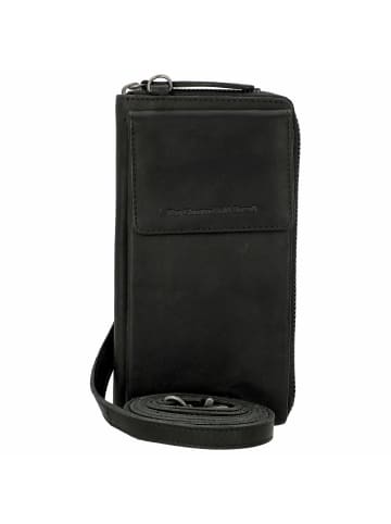 The Chesterfield Brand Malaga - Handytasche/Geldbörse 12cc 19 cm (black) in schwarz