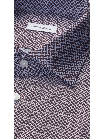 Seidensticker Business Hemd Slim in Rot