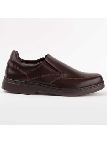 Purapiel Mokassins Weiße Komodo3 e Schuhe in Braun