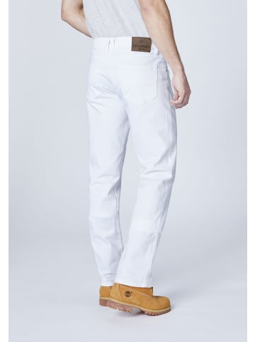 Oklahoma Jeans Jeans mit geradem Schnitt in Weiß