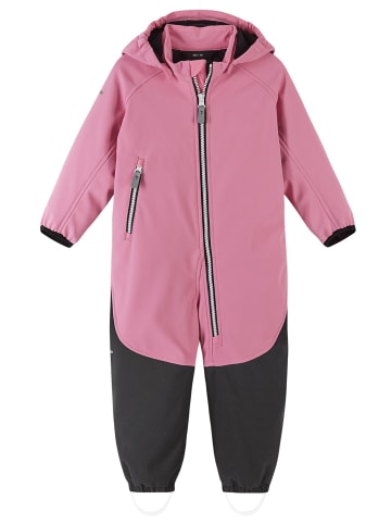 Reima Softshell Overall " Mjosa " in Sunset Pink