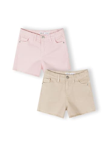 Minoti 2-er Pack Shorts 30SHORT168 in pink