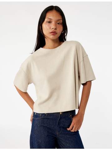 KOTON TSHIRT SS in Beige