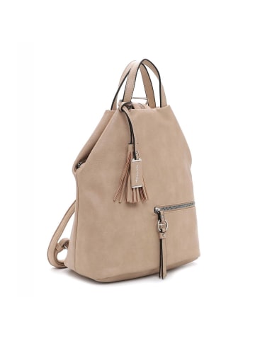 Tamaris Nele City Rucksack 40 cm in taupe