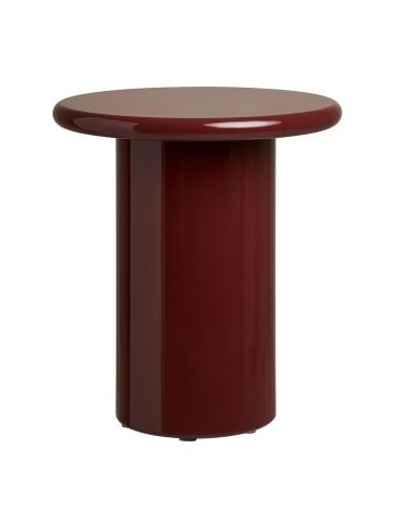 ebuy24 Eckbord Sanna Burgund 45 x 45 cm