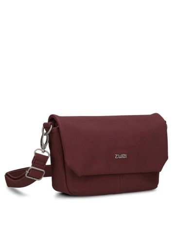 Zwei Mademoiselle M40 - Umhängetasche 28 cm (leo) in rubin