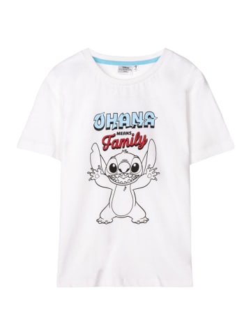 Disney T-Shirt Disney Lilo & Stitch in Weiß