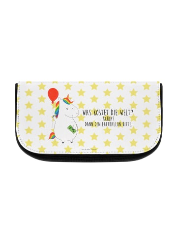 Mr. & Mrs. Panda Waschbeutel Einhorn Luftballon mit Spruch in Weiß