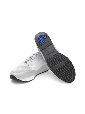 VITAFORM Echt Leder & vitaform Stretch Sneaker in hellgrau