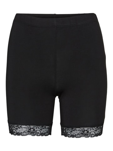 Vero Moda Short VMMAXI LACE slim in Schwarz