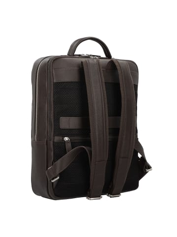 PICARD Milano Business-Rucksack Leder 39 cm Laptopfach in cafe