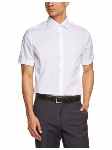 Seidensticker Kurzarm Business Hemd für Herren in weiß