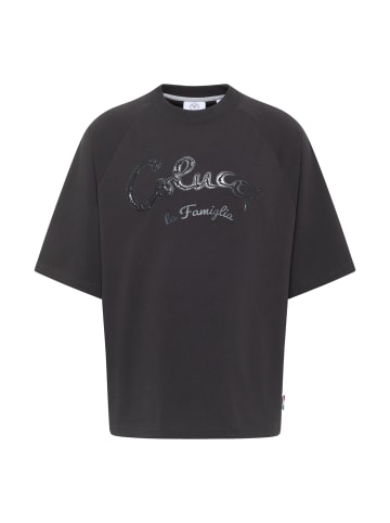 Carlo Colucci T-Shirt Donevski in Schwarz