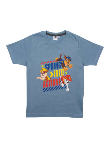 United Labels Paw Patrol T-Shirt - Spring into Action - in blau