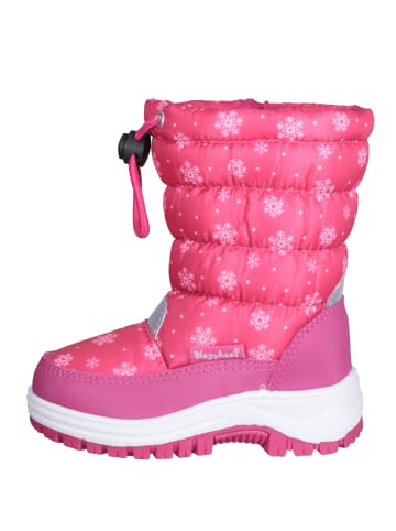 Playshoes Winter-Bootie Schneeflocken in Pink