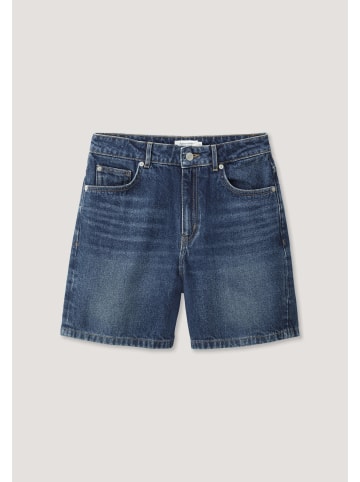 Hessnatur Jeans Shorts in dark blue washed