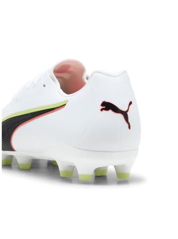 Puma Kinder Fußballschuh "King 20 Match FG-AG JR" in Weiß