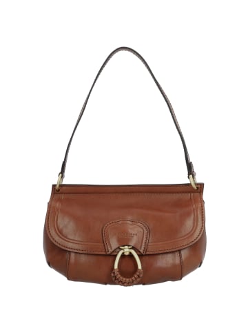 The Bridge Erica Schultertasche Leder 28 cm in marrone