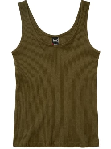 Brandit Top "Women Tanktop Mya, Rip" in Khaki