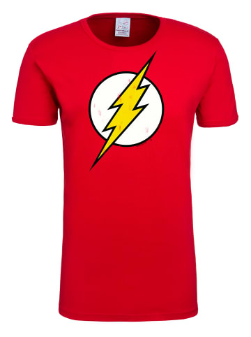 Logoshirt T-Shirt Flash Logo in rot