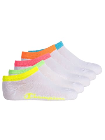 Champion Socken 5er Pack in Weiß/Bunt