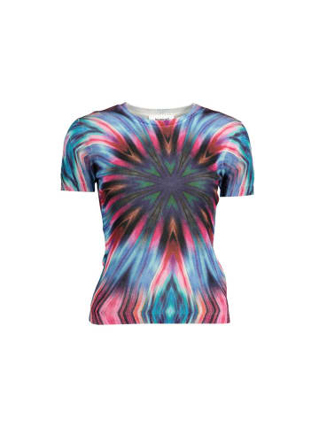 Desigual Blau Viskose Damen T-Shirt