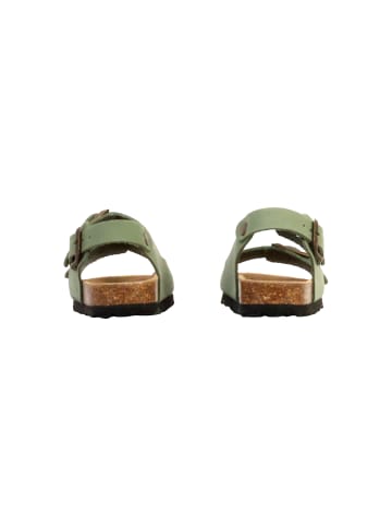 Divine Factory Kinder-Lederpantolette Noga Mistraly BS Edge Grün