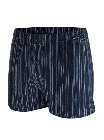 Götzburg Boxershorts 4er Pack in Navy / Strichmuster