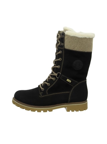 remonte Schnürstiefel in Schwarz
