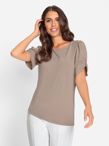 Heine Kurzarmshirt in sesam