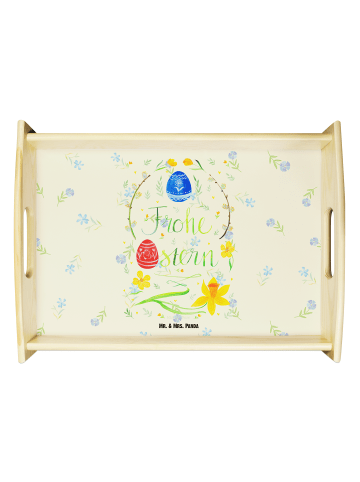 Mr. & Mrs. Panda Tablett Ostern Frohe Ostern ohne Spruch in Blumig