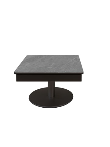 58 aufm Kessel FUNKTIONSTISCH Cendrine 67x67x45 höhenverstellbar Anthrazit/Marble Grigio