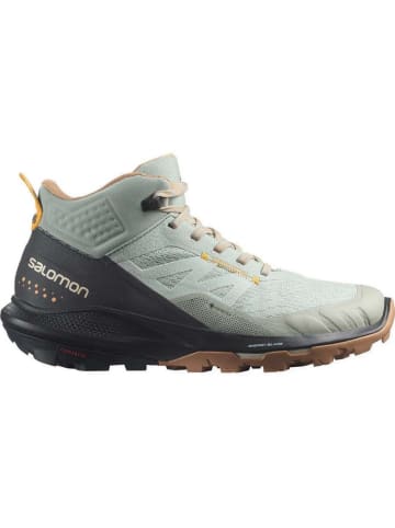 SALOMON Wanderschuhe/Trailschuhe SHOES OUTpulse Mid GTX in Grau