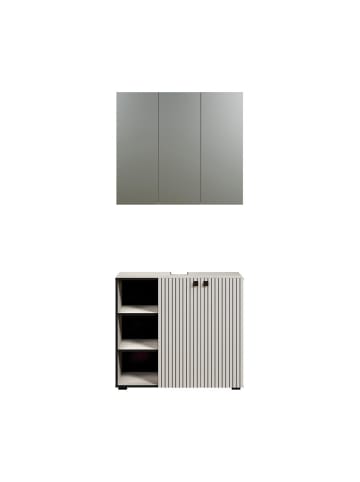 ebuy24 Badmöbelset PureBliss (2-teilig) Kaschmir 90 x 53 cm