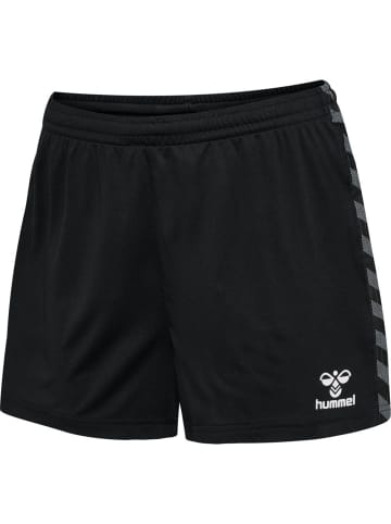 Hummel Short "Hmlauthentic Pl Shorts Woman" in Schwarz