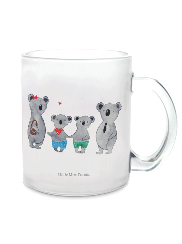 Mr. & Mrs. Panda Teetasse Koala Familie zwei ohne Spruch in Transparent