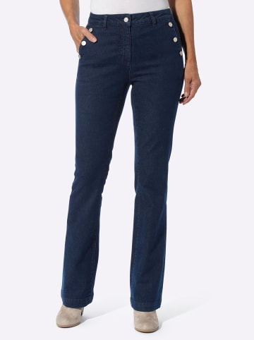 Sieh an! Bootcut-Jeans in dark blue