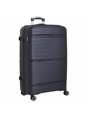 D&N Travel Line 4200 - 4-Rollen-Trolley L 77 cm (darkblue) in darkblue