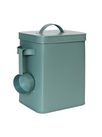 relaxdays 2 x Metallbox in Grün - 6,5 Liter