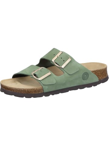 Dr. BRINKMANN Klassische Pantoletten in grün