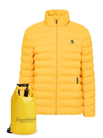 Schmuddelwedda Anorak + Tagesrucksack - Set in Gelb