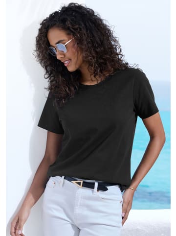 Beach Time T-Shirt in schwarz
