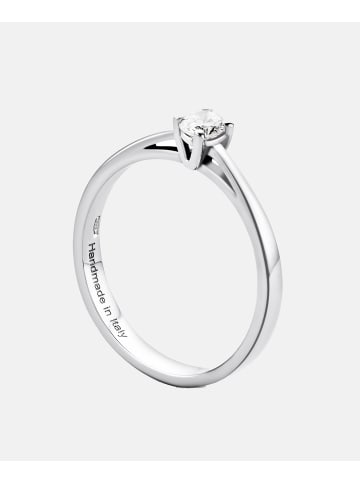 Diamant L'éternel Solitär-Ring aus 585 Weißgold