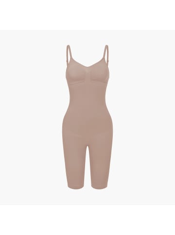 CFAB Figurformender Body mit Shorts in Beige
