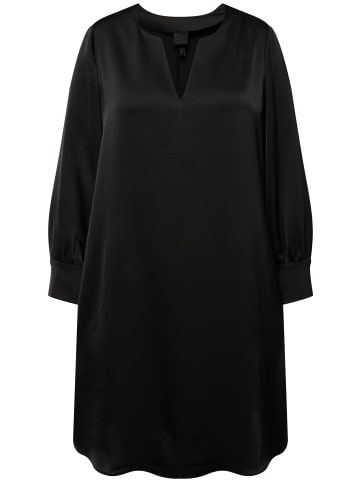 Ulla Popken Midikleid in schwarz