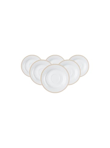 Ritzenhoff & Breker 6er Set Espressountertassen Geo ø 13 cm in beige